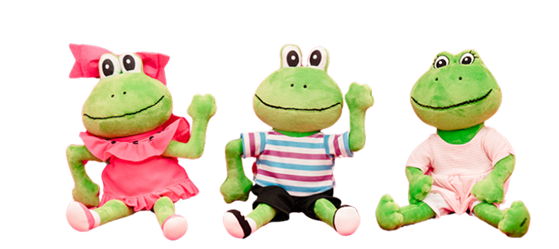 Frog Plushies